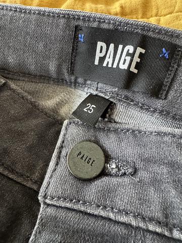 Button front jeans