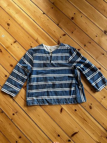 Ace and jig top in blue jean