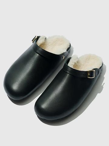 Shearling Clogs