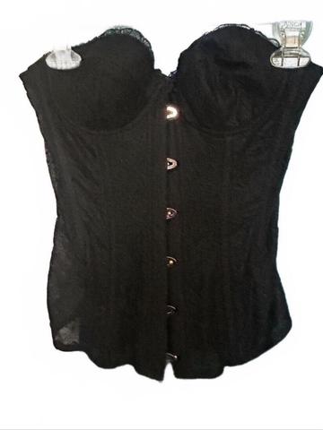 Black Lace Corset