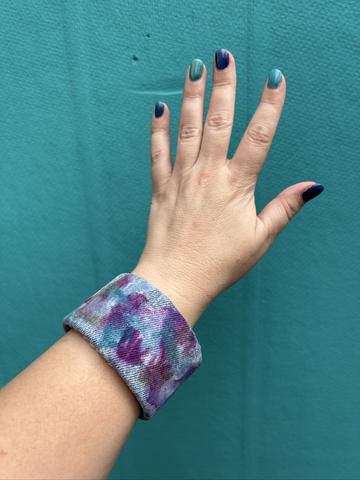 Denim cuff