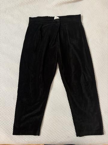 Cotton velvet pants