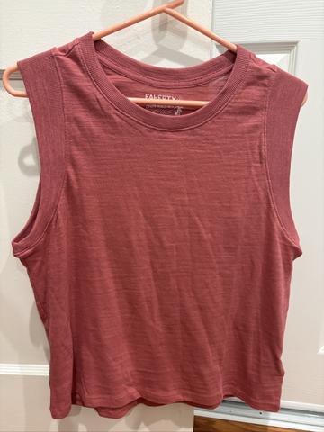 Sunwashed Slub Muscle Tank