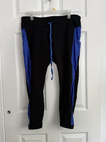 Tie waist pocket leggings