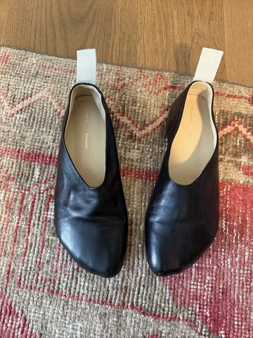 Sculpt Slip Leather Flat
