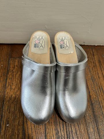Silver Clogs