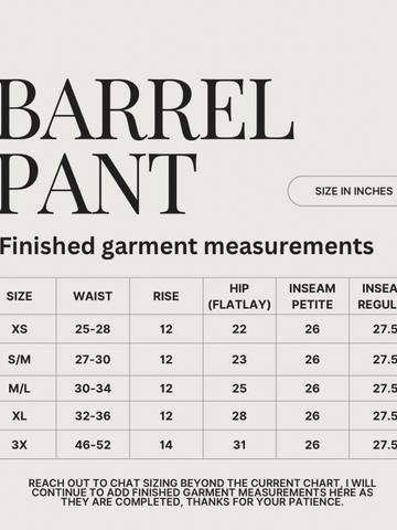Barrel Denim
