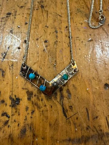 Chevron necklace