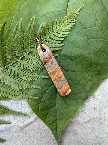 Curly Ambrosia Maple Pendant