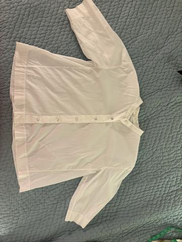White button down