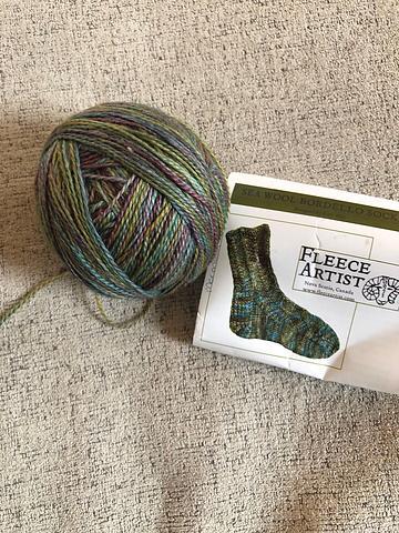 Sea Wool Bordello Socks Yarn and Pattern