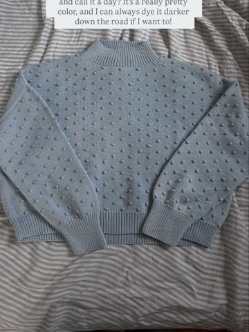 Popcorn Sweater