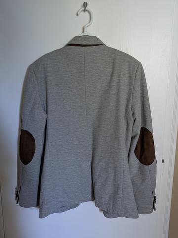 Men's gray blazer