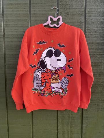 Vintage Halloween Snoopy Sweatshirt