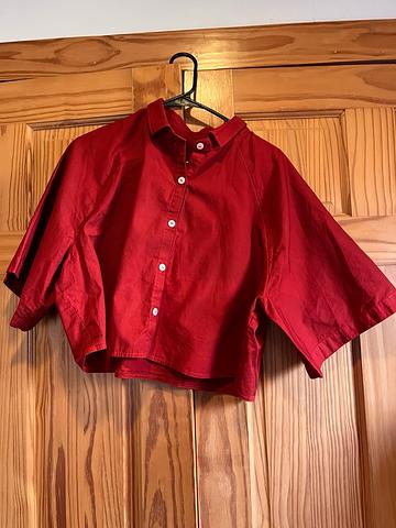 Cropped Button Down