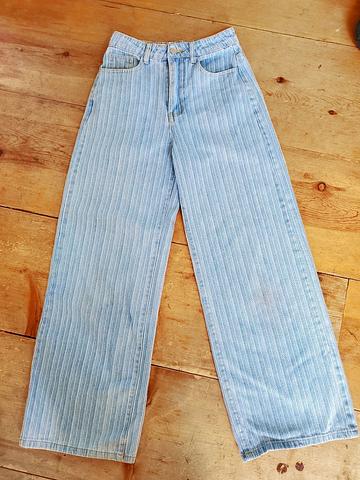 Wide leg jeans 25