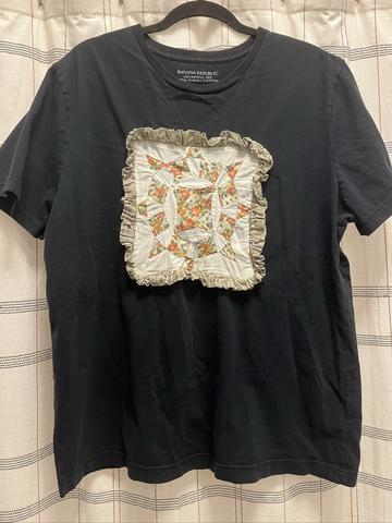 Quilt square tee shirt
