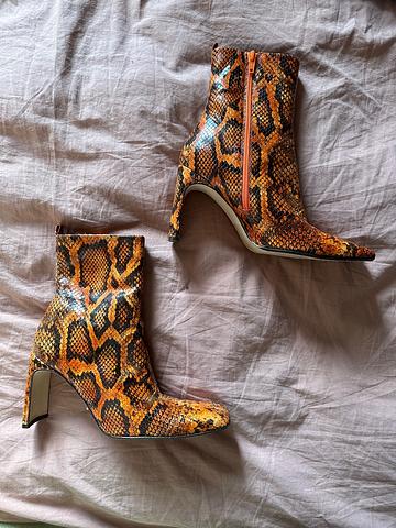 Marcelle Snake Leather Boot