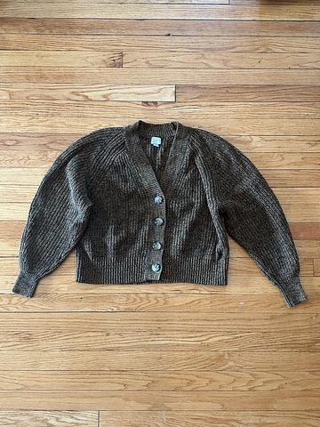 Cotton cardigan (runs big)