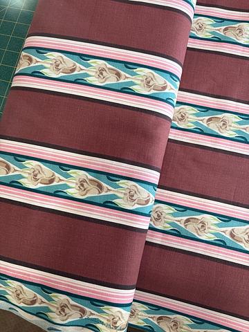 Mid century Deadstock Fabric