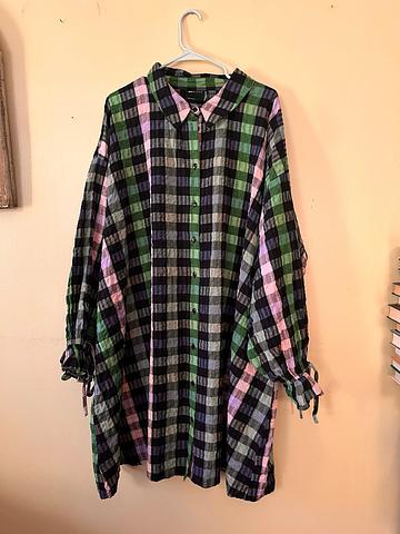 checkered dress