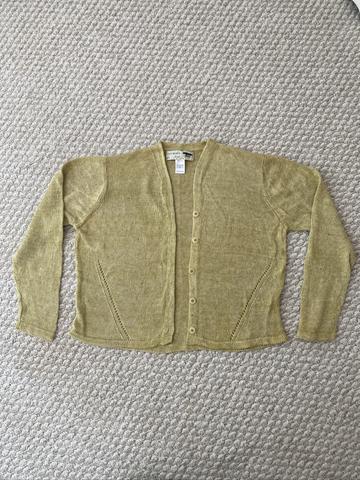 Linen Knit Cardigan