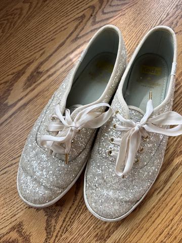 Sparkly Kate Spade X Keds