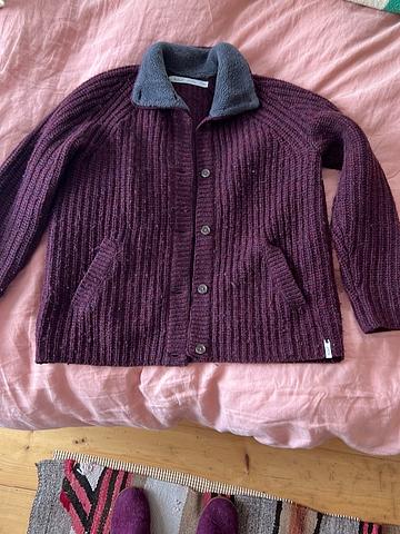 wool cardigan