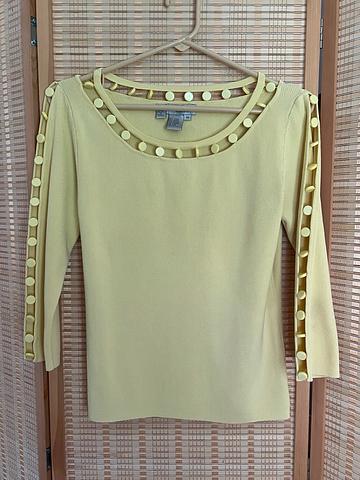 Bead Detail Ballet Top