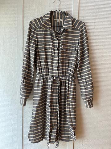 Cotton shirt dress