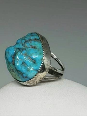 sterling turquoise ring