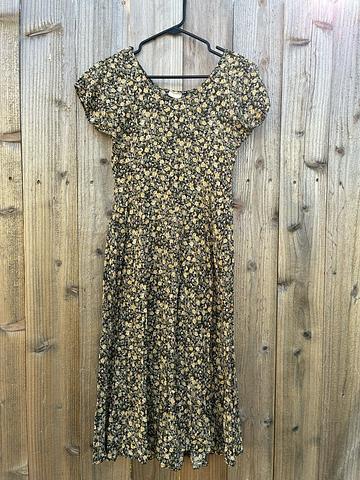 90s floral dress