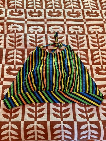 Striped Halter Top