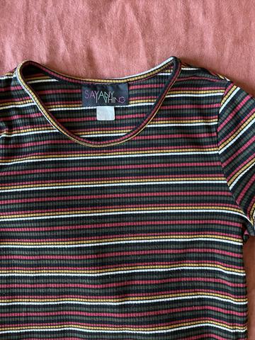 Lettuce Hem Ribbed Top