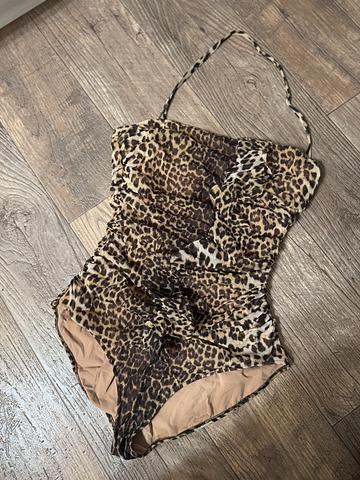 JPG Leopard Print Swimsuit
