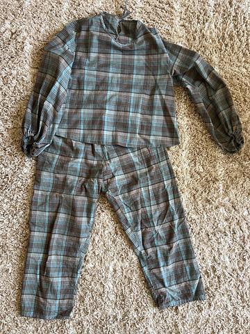 Plaid Matching Set