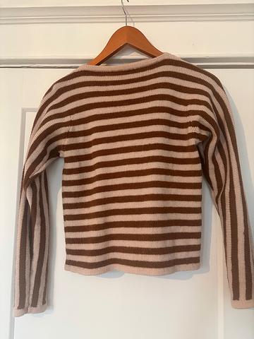 Wool striped sweater