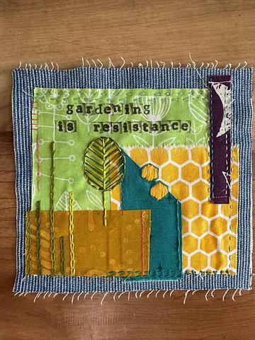 Embroidered patch
