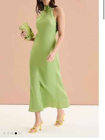 High neck dress