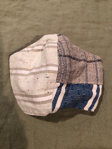 Handmade scraps mask