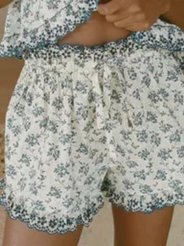 Floral shorts