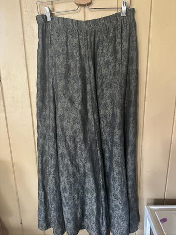 Linen Maxi Skirt
