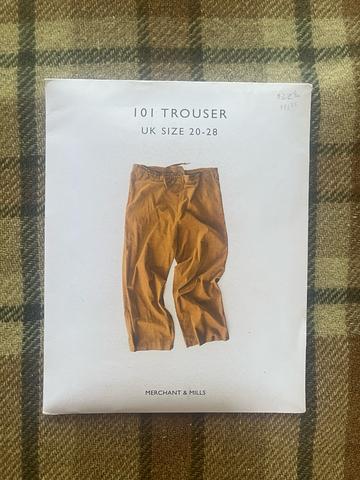 101 trouser pattern