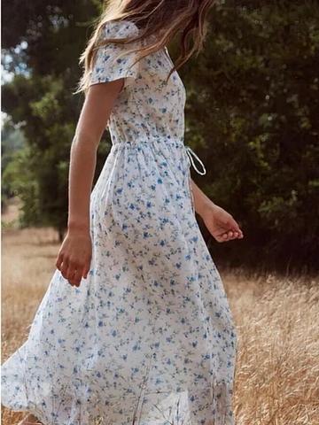 The Dawn Dress in Sea Spray