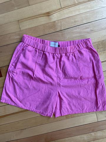 Linen shorts