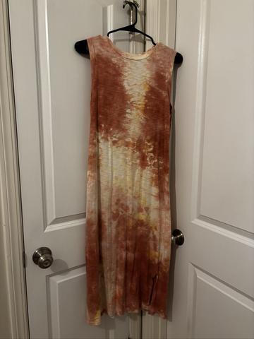 Tie dye Midi dress