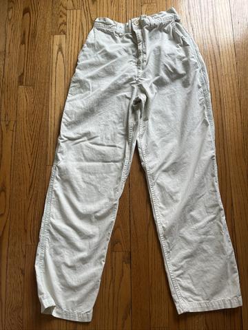 Baker striped trouser