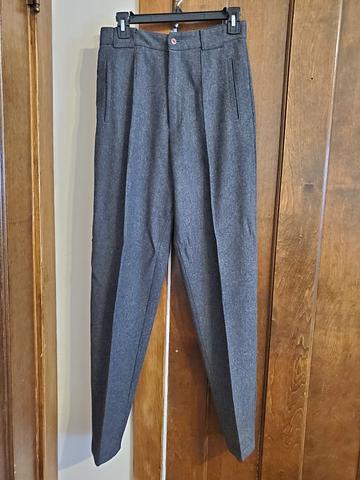 Wool Blend Trousers