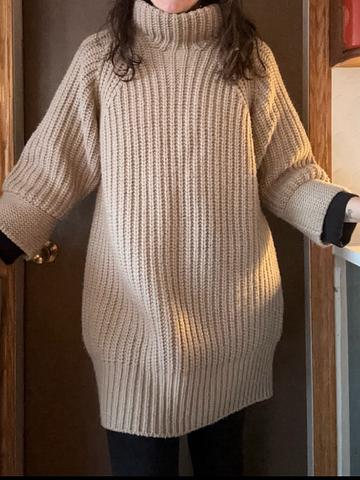 Sweater tunic/dress (fits oversized)
