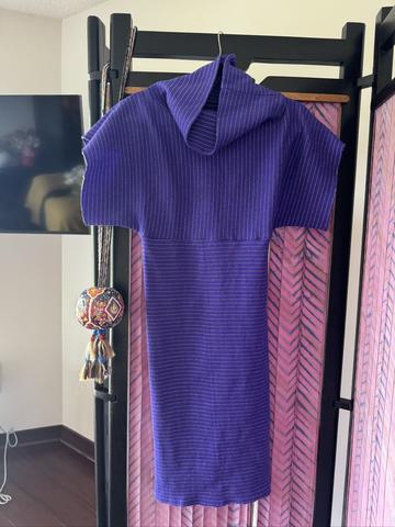 funky purple dress